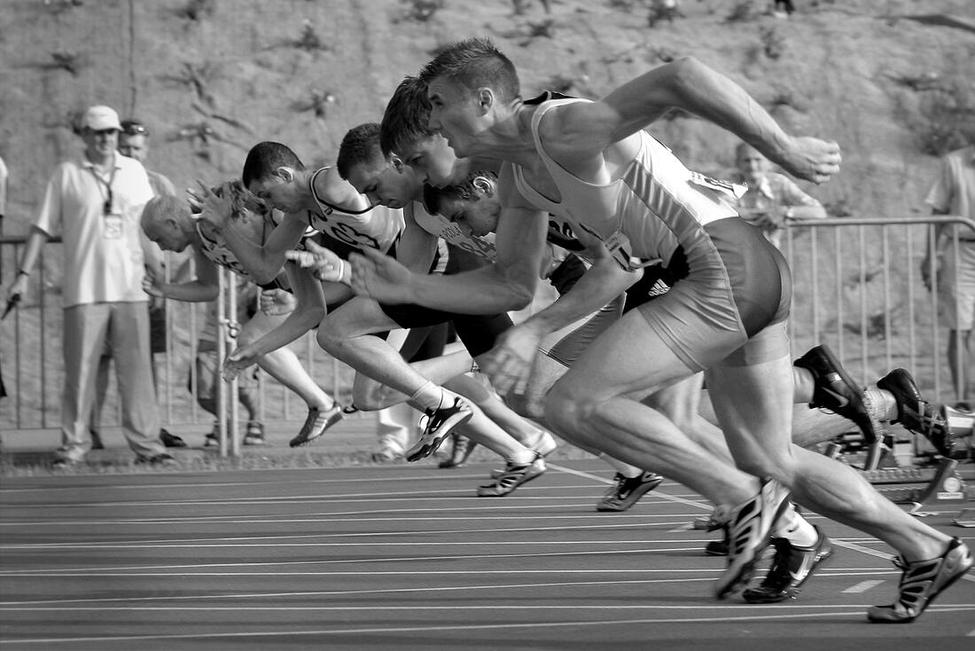 athletes running sports psychology